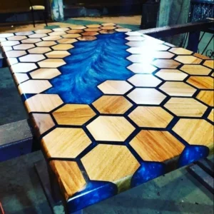 CNC Designed Resin Table