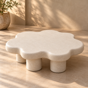 Coffee Table: Wavy Cloud Table